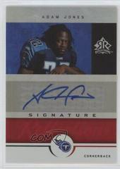Adam Jones [Red] #SR-AJ Football Cards 2005 Upper Deck Reflections Signatures Prices