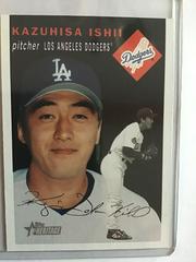 Kazuhisa Ishii [Black Background] #50 Baseball Cards 2003 Topps Heritage Prices