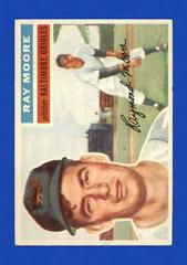 Ray Moore [White Back] #43 Baseball Cards 1956 Topps Prices
