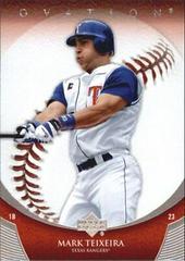 Mark Teixeira Baseball Cards 2006 Upper Deck Ovation Prices