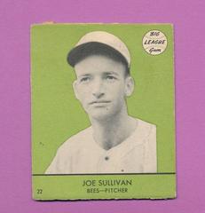 Joe Sullivan [Green Background] #22 Baseball Cards 1941 Goudey Prices
