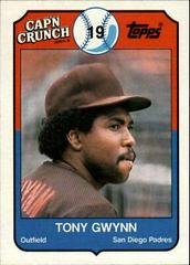 Tony Gwynn #5 Baseball Cards 1989 Cap'N Crunch Prices
