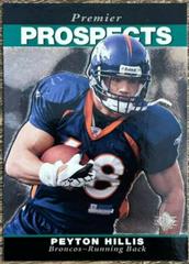 Peyton Hillis [1995 SP Rookie Design] #275 Football Cards 2008 SP Rookie Edition Prices