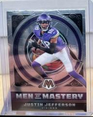 Justin Jefferson #MM-13 Football Cards 2022 Panini Mosaic Men of Mastery Prices