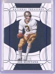 Joe Montana [Century Blue] Football Cards 2022 Panini National Treasures Collegiate Prices