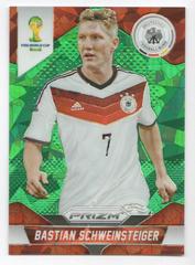 Bastian Schweinsteiger [Green Crystal Prizm] Soccer Cards 2014 Panini Prizm World Cup Prices