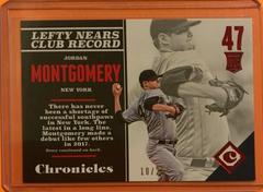 Jordan Montgomery [Red] Baseball Cards 2017 Panini Chronicles Prices