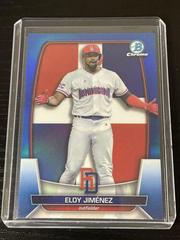 Eloy Jimenez [Blue] #WBC-26 Baseball Cards 2023 Bowman Chrome WBC Flag Refractor Prices