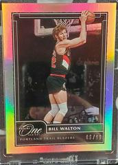 Bill Walton Basketball Cards 2020 Panini One and One Prices