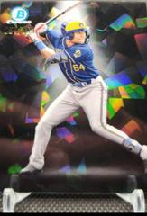 Jackson Chourio [Atomic] Baseball Cards 2023 Bowman Spotlights Prices