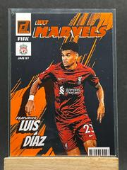 Luis Diaz [Orange] #16 Soccer Cards 2022 Panini Donruss Net Marvels Prices
