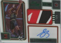 Scottie Barnes [Green] #PR-SBA Basketball Cards 2021 Panini One and One Prime Rookie Jersey Autographs Prices