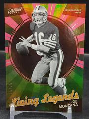 Joe Montana [Pink] #LL-23 Football Cards 2023 Panini Prestige Living Legends Prices