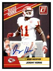 Jeremy Horne [Autograph] Football Cards 2010 Panini Donruss Rated Rookies Prices