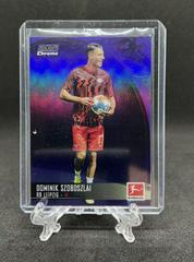 Dominik Szoboszlai [Purple Refractor] Soccer Cards 2021 Stadium Club Chrome Bundesliga Prices