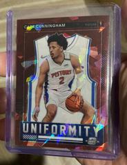 Cade Cunningham [Red Ice] #27 Basketball Cards 2021 Panini Contenders Optic Uniformity Prices