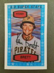 Ken Brett #52 Baseball Cards 1975 Kellogg's Prices