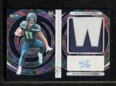 Jaxon Smith-Njigba #26 Football Cards 2023 Panini Spectra Rookie Autograph Psychedelic Prices