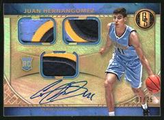 Juan Hernangomez [Triple Jersey Autograph] #282 Basketball Cards 2016 Panini Gold Standard Prices