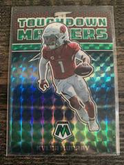 Kyler Murray [Green] #TD-3 Football Cards 2022 Panini Mosaic Touchdown Masters Prices