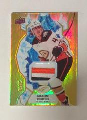 Maxime Comtois [Gold Patch] #3 Hockey Cards 2021 Upper Deck Ice Prices