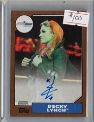 Becky Lynch Wrestling Cards 2017 Topps WWE Heritage Autographs Prices