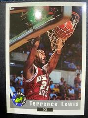 Terrence Lewis Basketball Cards 1992 Classic Draft Picks Prices