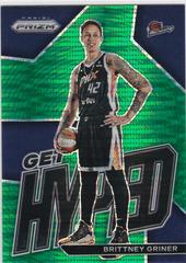 Brittney Griner [Green Pulsar] #5 Basketball Cards 2023 Panini Prizm WNBA Get Hyped Prices