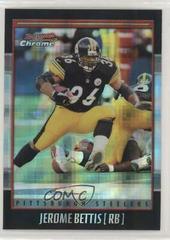 Jerome Bettis [Xfractor] #13 Football Cards 2001 Bowman Chrome Prices