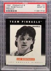 Luc Robitaille [French] #B-10 Hockey Cards 1991 Pinnacle B Prices