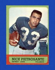 Nick Pietrosante #27 Football Cards 1963 Topps Prices