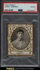 Jimmy Sebring Baseball Cards 1909 T204 Ramly Prices