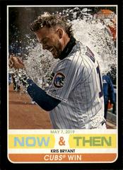 Kris Bryant Baseball Cards 2020 Topps Heritage Now & Then Prices
