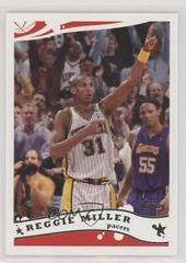 Reggie Miller #41 Basketball Cards 2005 Topps Prices