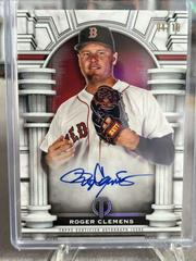 Roger Clemens [Red] #OA-RC Baseball Cards 2023 Topps Tribute Olympus Autographs Prices