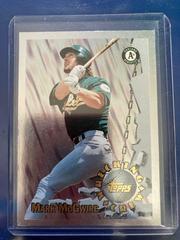Mark McGwire Baseball Cards 1996 Topps Wrecking Crew Prices
