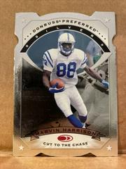 Marvin Harrison [Cut to the Chase] Football Cards 1997 Panini Donruss Preferred Prices