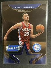 Ben Simmons [Century Stars Die Cut] Basketball Cards 2016 Panini Threads Prices