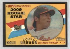 Koji Uehara [Black Border Refractor] Baseball Cards 2009 Topps Heritage Chrome Prices