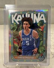 Tyrese Proctor #BK-4 Basketball Cards 2023 Bowman Chrome University The Big Kahuna Prices