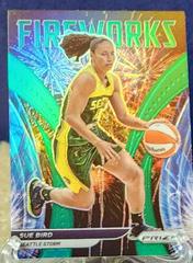 Sue Bird [Green] #5 Basketball Cards 2022 Panini Prizm WNBA Fireworks Prices
