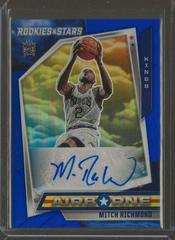 Mitch Richmond [Blue] #AIR-MRI Basketball Cards 2021 Panini Chronicles Airborne Signatures Prices