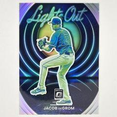 Jacob deGrom [Holo] #LO-14 Baseball Cards 2022 Panini Donruss Optic Lights Out Prices