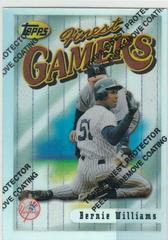 Bernie Williams [Refractor] #2 Baseball Cards 1996 Finest Prices