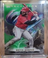 Bryce Harper [Green] #6 Baseball Cards 2023 Topps Inception Prices