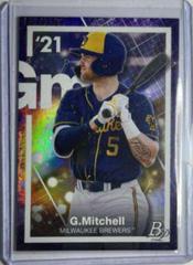 Garrett Mitchell Baseball Cards 2021 Bowman Platinum Precious Elements Prices