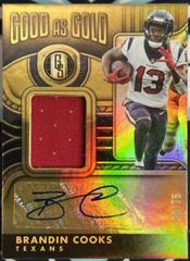 Brandin Cooks Football Cards 2022 Panini Gold Standard Good as Autographs Prices