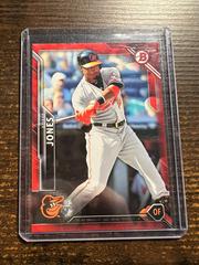 Adam Jones [Red] #14 Baseball Cards 2016 Bowman Prices