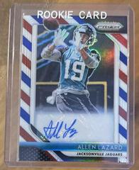Allen Lazard [Red White Blue] #94 Football Cards 2018 Panini Prizm Rookie Autographs Prices