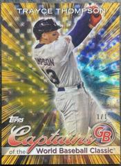 Trayce Thompson [FoilFractor] #CC-9 Baseball Cards 2023 Topps World Captains of the Classic Prices